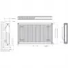 Daikin Panel Radyatör (22 TIP) PKKP - 600 x 600