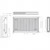 Daikin Panel Radyatör (22 TIP) PKKP - 600 x 1100