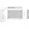 Daikin Panel Radyatör (22 TIP) PKKP - 600 x 1200
