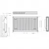 Daikin Panel Radyatör (22 TIP) PKKP - 900 x 1200