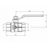 ECA Doğalgaz Küresel Vana MOP 0.5 - 11/2