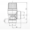 ECA Emniyet Ventili (Isıtma) 3 Bar - 110°C - 1/2