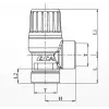 ECA Emniyet Ventili (Isıtma) 4 Bar - 110°C - 1/2