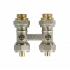 ECA H-Valf, Küresel, Düz Tip - 1/2” x Ø16x2