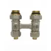 ECA H-Valf, Küresel, Tornavida Kontrollü Düz Tip (V.2) - 1/2” x Ø16x2