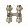 ECA H-Valf, Küresel, Stop Düz Tip - 1/2” x Ø16x2