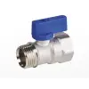 ECA Mini Küresel Vana (Mavi) İç/Dış Vida - 1/2