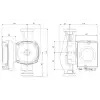 Grundfos UPML25-95 Sirkülasyon Pompası - 60 KW