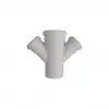 Kalde PVC-U Çift Çatal 45° - 200 x 125 mm