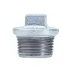 Ekpaş Galvaniz Dişli Kör Tapa (Dış Vidalı) - 3/4