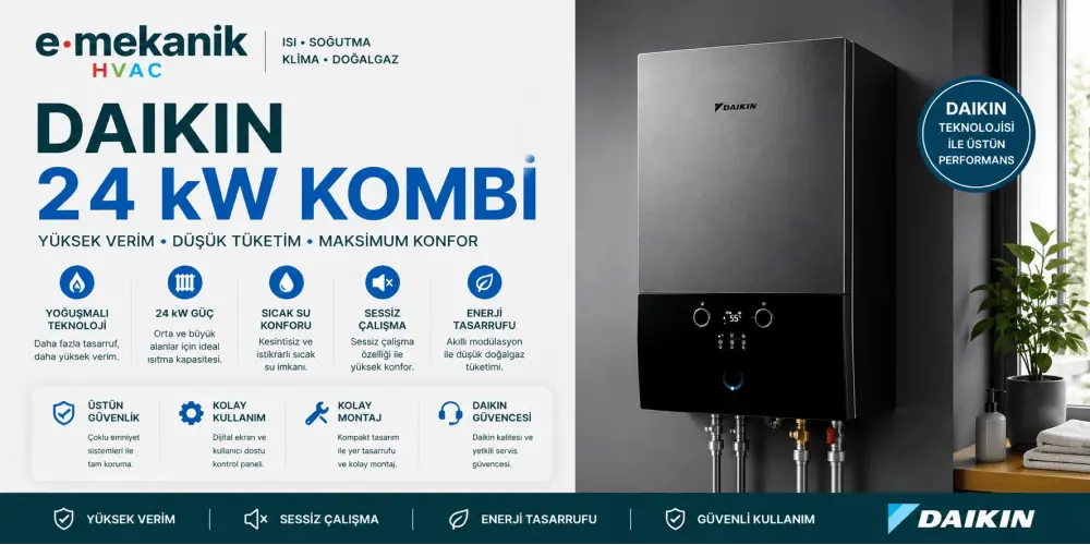 Daikin 24 kW Kombi