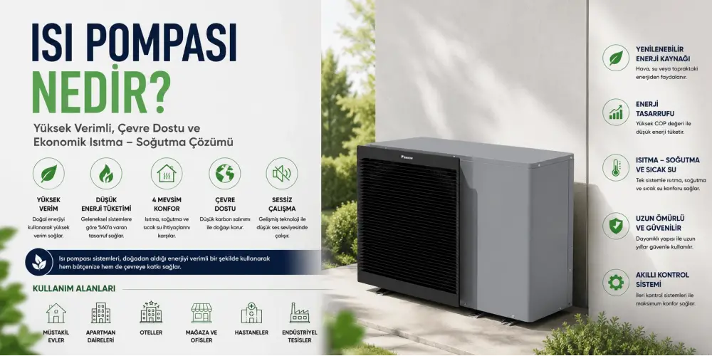 Isı Pompası Nedir?