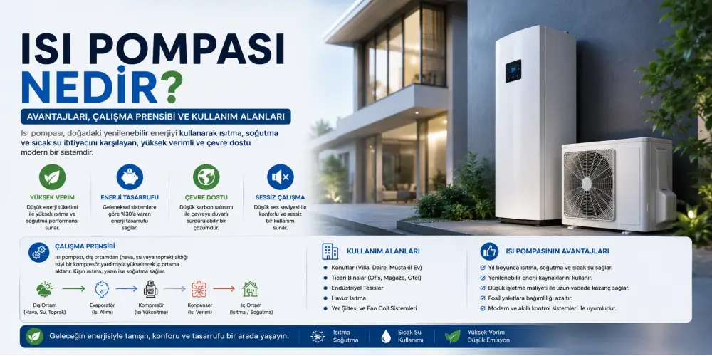 Isı Pompası Nedir? E-Mekanik