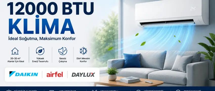 12000 BTU Klima