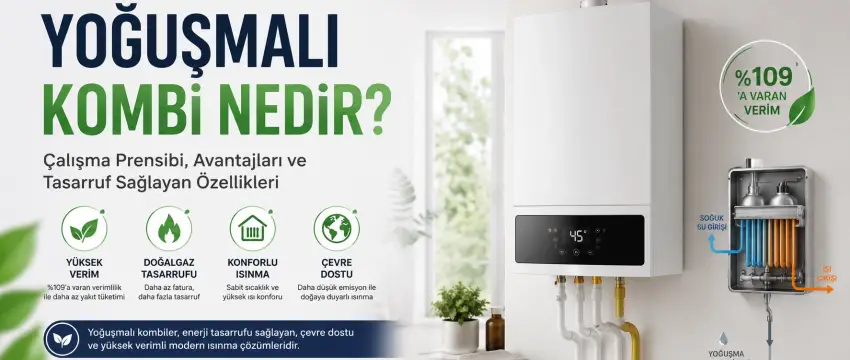 Yoğuşmalı Kombi Nedir? | E-Mekanik