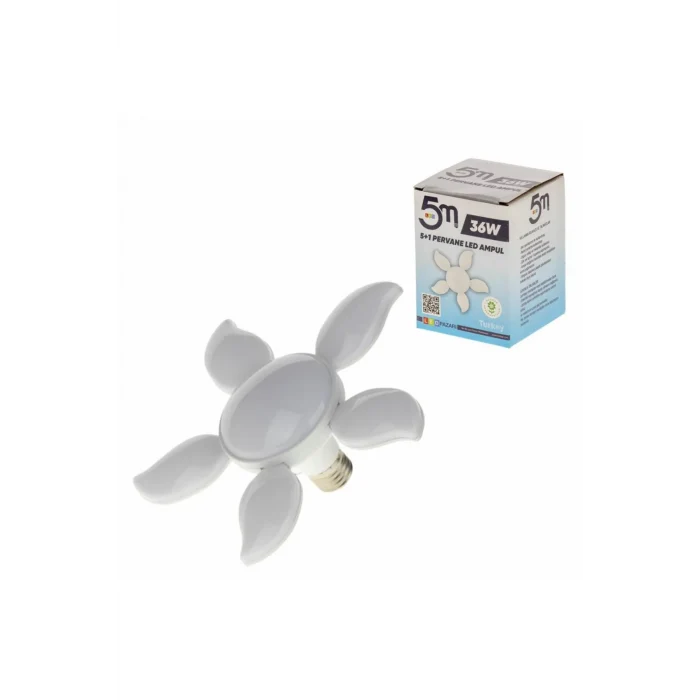 5M LED 36W 5+1 PERVANE LED AMPUL BEYAZ IŞIK