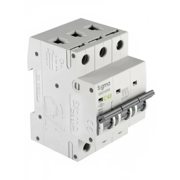 SİGMA 3P C40 6 KA OTOMATİK SİGORTA