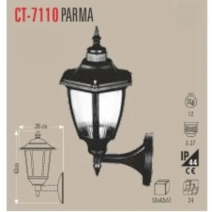 CATA PARMA BAHÇE ARMATÜRÜ E27 DUY