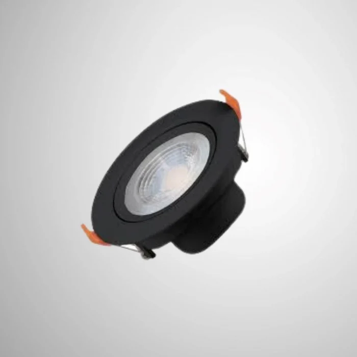 ATLANTİS LED 6W 480LM SİYAH KASA COB LED
