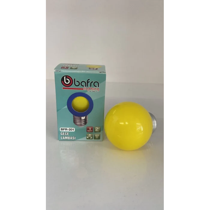 BAFRA LİGHTİNG 1 W GECE LAMBASI (SARI-MAVİ-YEŞİL)