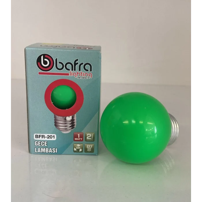 BAFRA LİGHTİNG 1 W GECE LAMBASI (SARI-MAVİ-YEŞİL)