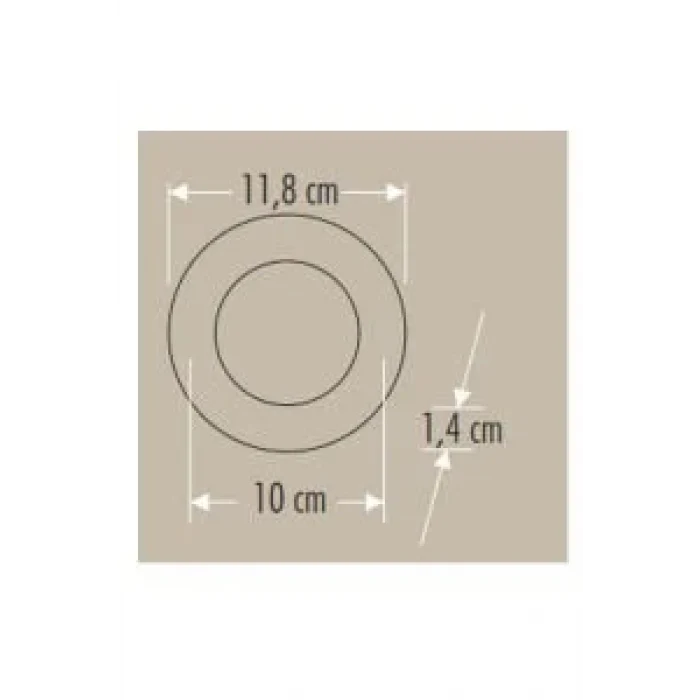 CATA CT-5125 SİYAH KASA 6 WAT BEYAZ IŞIK LED PANEL