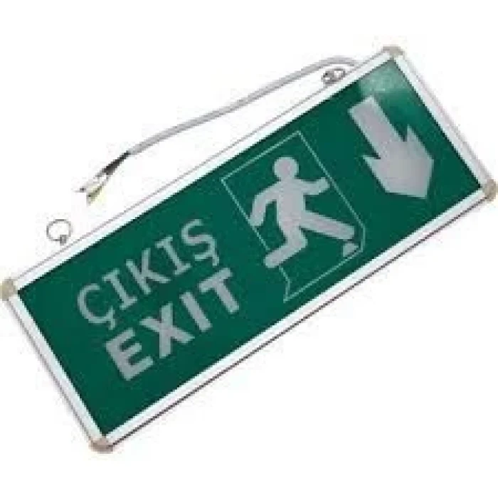 CATA CT-9167 ACİL ÇIKIŞ LEVHASI LEDLİ ŞARJLI