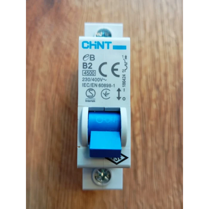 CHİNT 1P B2 4,5 KA OTOMATİK SİGORTA