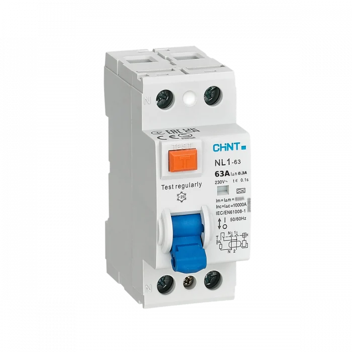 CHİNT 2P 63 A 300MA KAÇAK AKIM YANGIN KORUMA RÖLESİ