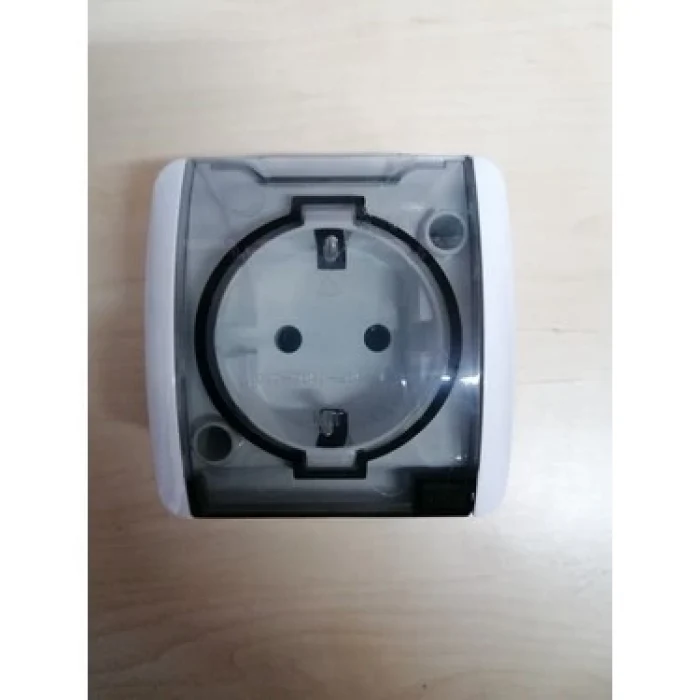 ELBİ SIVA ÜSTÜ KAPAKLI TOPRAKLI PİRİZ