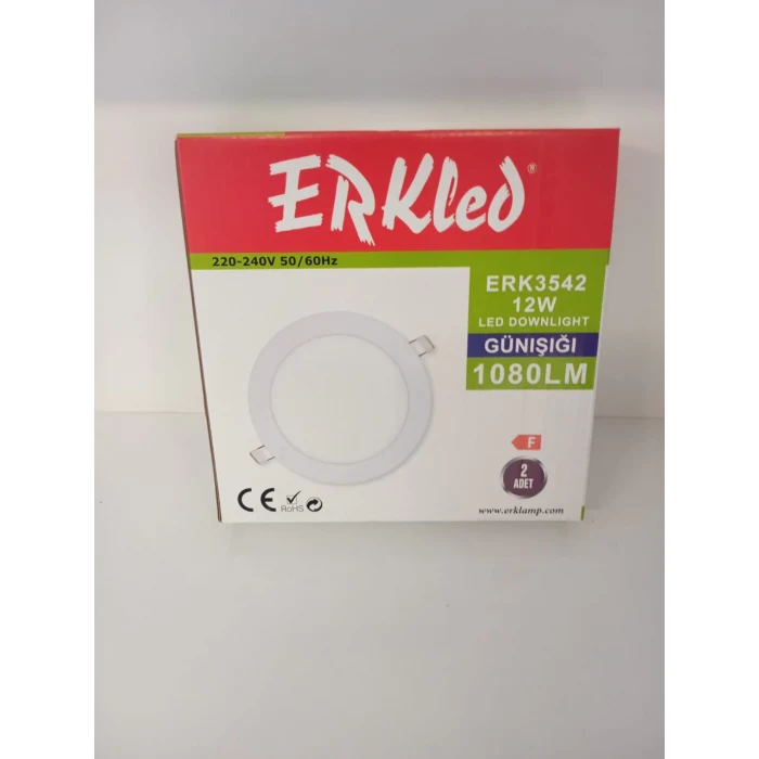 ERKLED 12 W 1080 LM GÜNIŞIĞI LED SPOT ADET FİYATIDIR