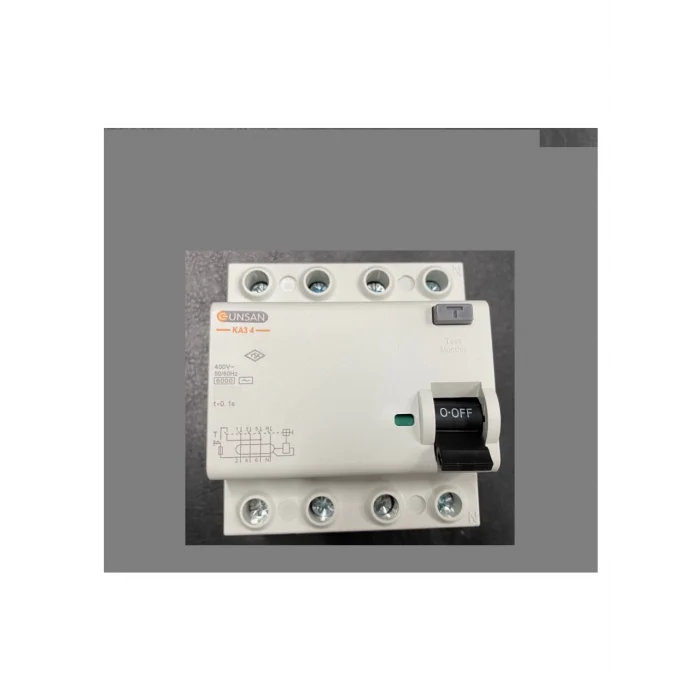 GÜNSAN 4P 25 30 MA KAÇAK AKIM RÖLESİ