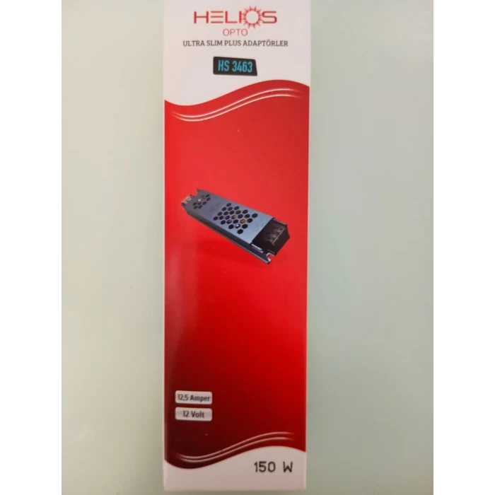 HELİOS 12 VOLT 12,5 AMPER 150 W LED TRAFOSU