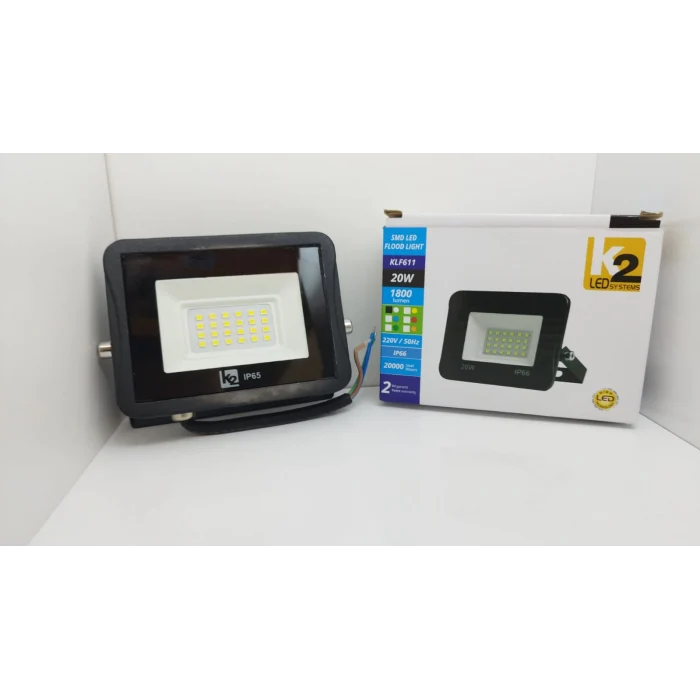 K2 20 WATT LED PROJEKTÖR BEYAZ IŞIK