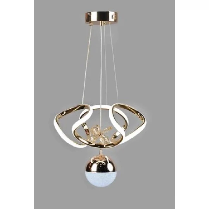 KÜÇÜK TEK TOP LED AVİZE 3 MOD