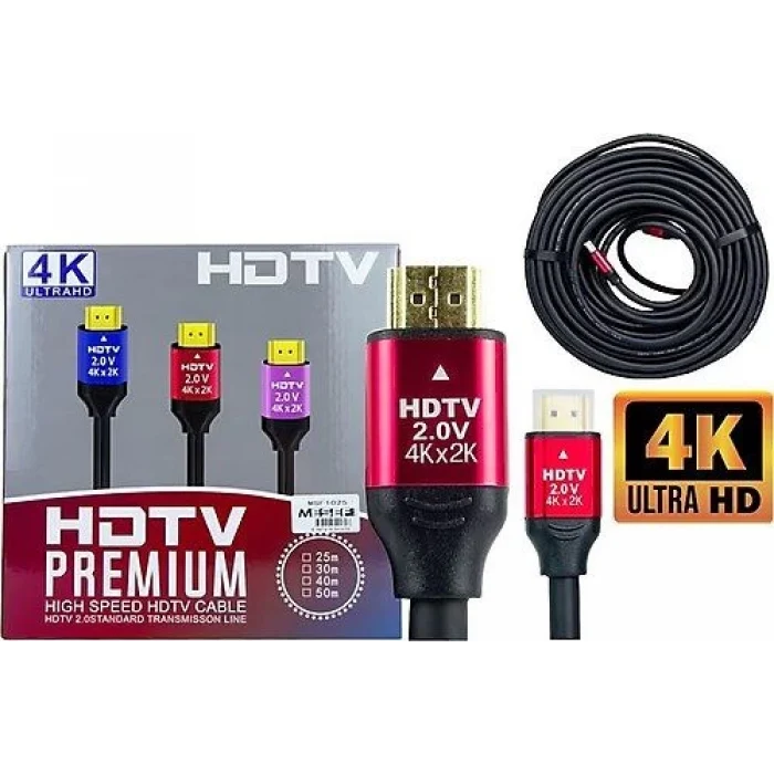 MESEF HDTV PREMIUM HDMI KABLOSU 25 MT