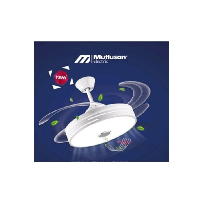 MUTLUSAN AYDINLATMALI TAVAN VANTİLATÖRÜ BLUETOOUTHLU