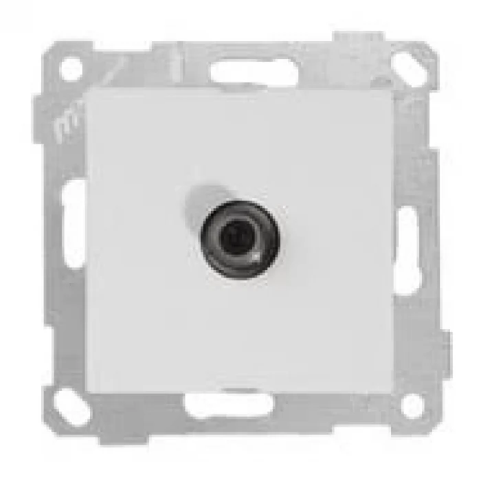 MUTLUSAN TV PRİZ (F DİŞİ KONNEKTÖRLÜ) MODÜL KAPAK (ÇERÇEVE HARİÇ)