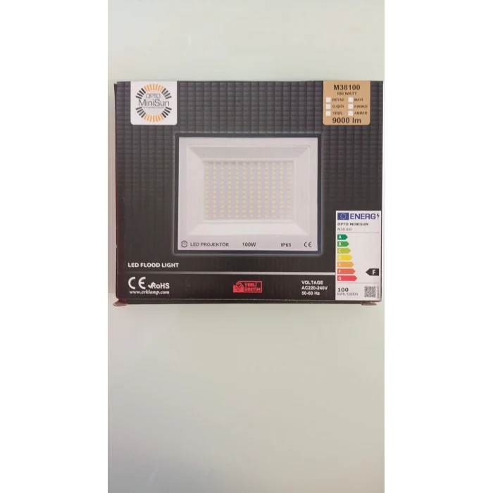 OPTO MİNİSUN 100W BEYAZ LED PROJEKTÖR