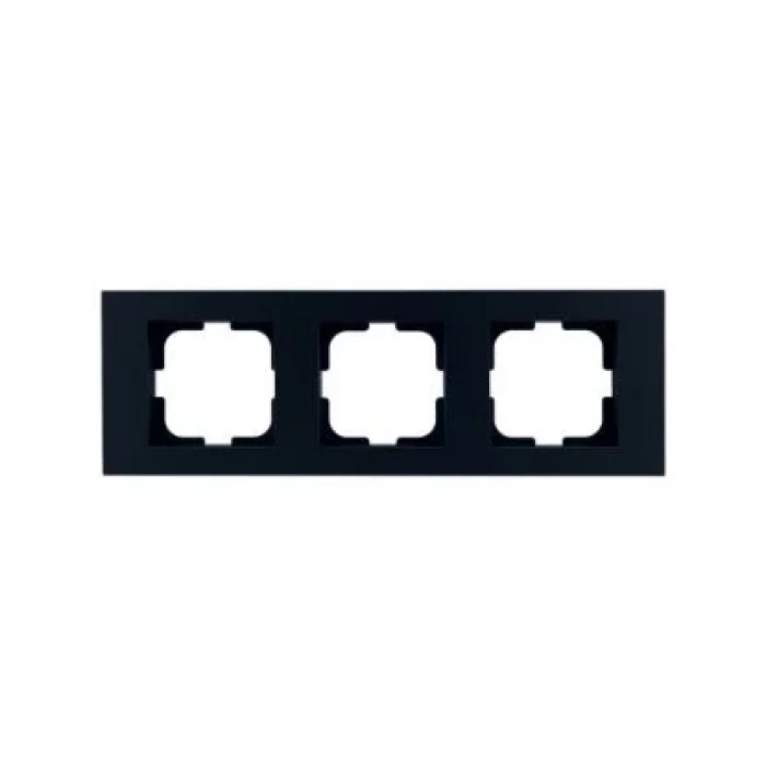 OVİVO SİYAH 3  LÜ ÇERÇEVE