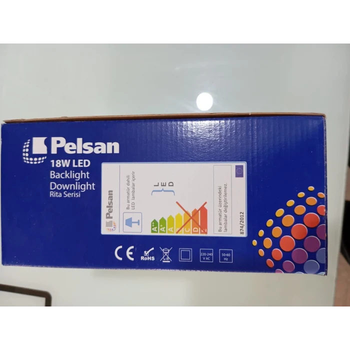 PELSAN 18 WAT RİTA SERİSİ LED PANEL 1350 LM