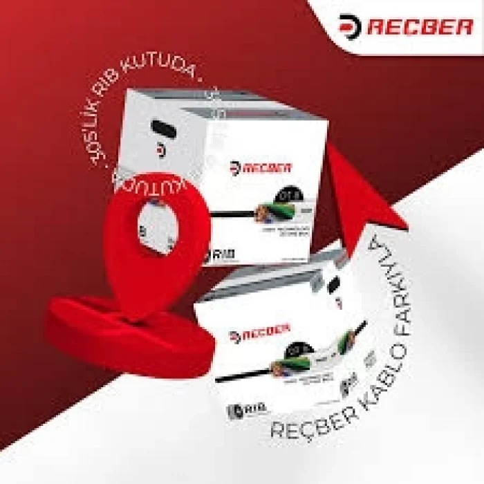 REÇBER DT 8 DİAFON KABLOSU 305 MT LİK RIB KUTU