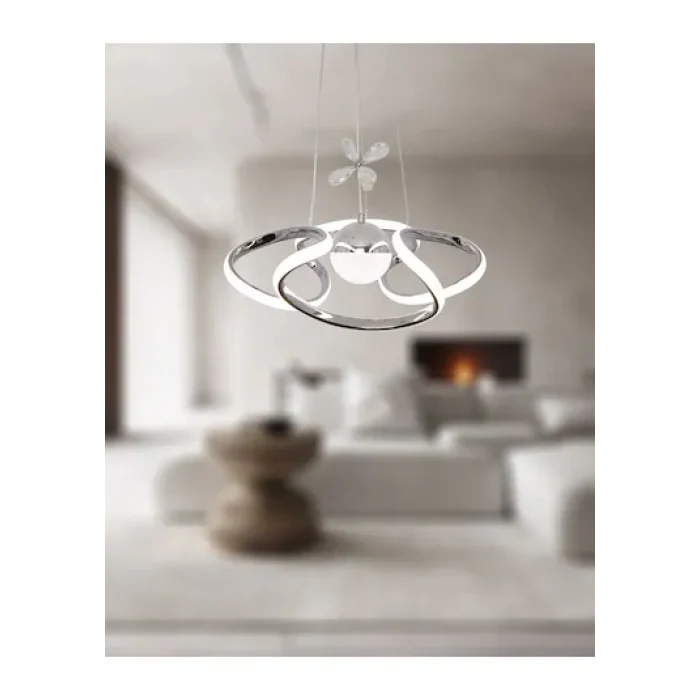 SELİNCE TEK TOP LED AVİZE 3 MODLU