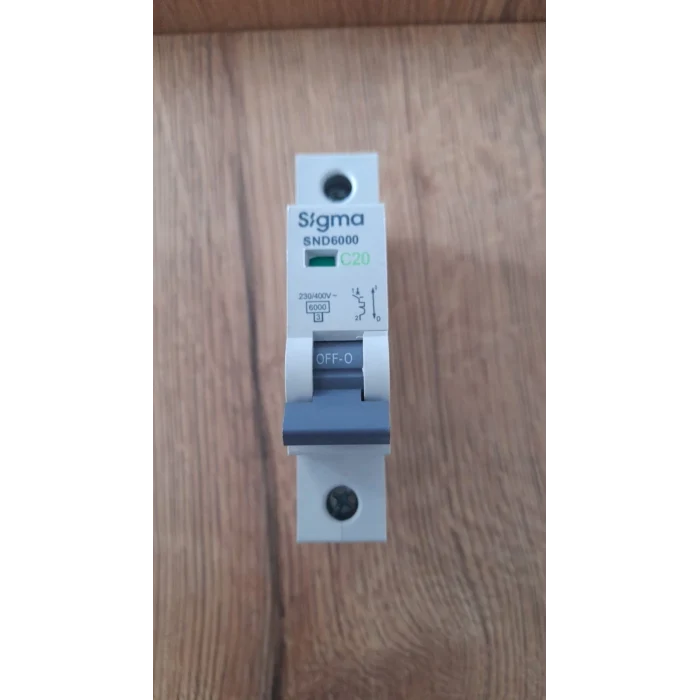 SİGMA 1P C20 6 KA