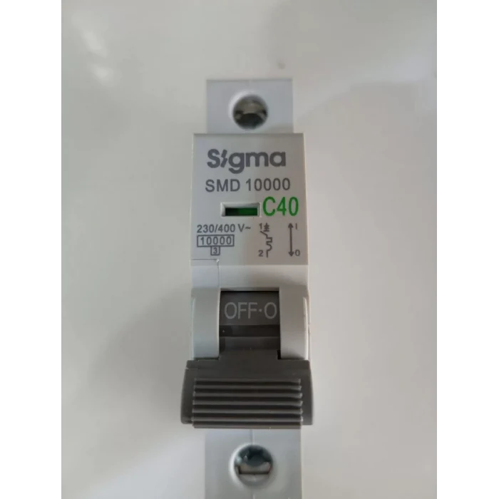 SİGMA 1P C40 10 KA OTOMATİK SİGORTA