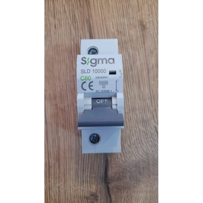 SİGMA 1X C80 10000 KA OTOMATİK SİGORTA