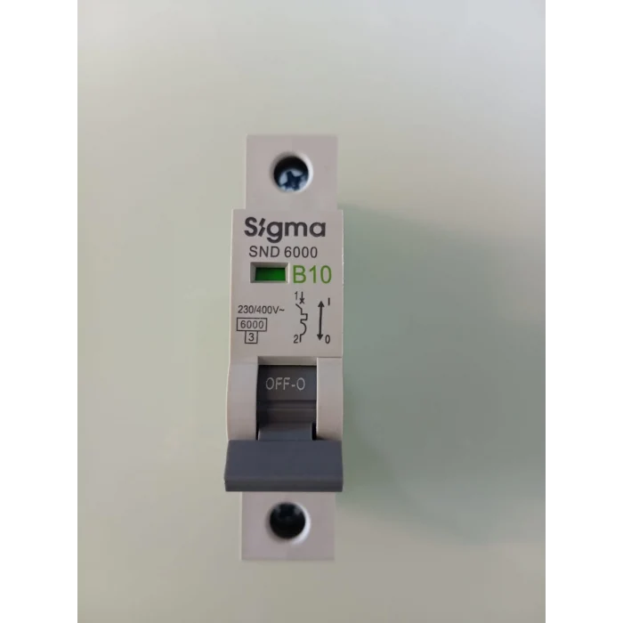 SİGMA 1XB10 6 KA OTOMATİK SİGORTA