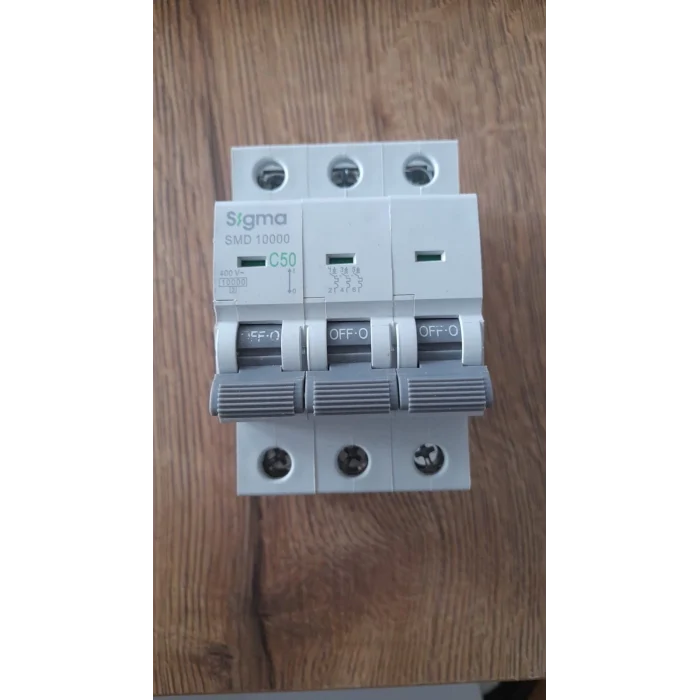 SİGMA 3X C50 10000 KA OTOMATİK SİGORTA