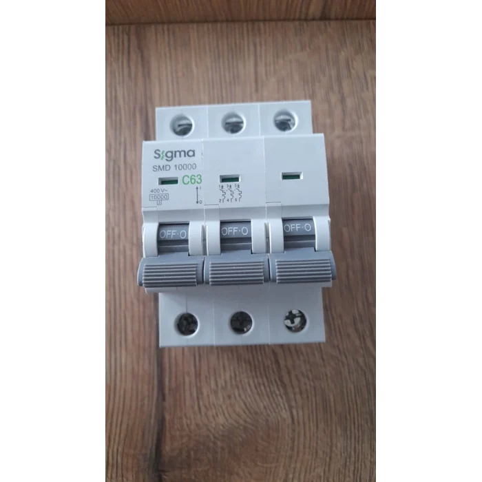 SİGMA 3X C63 10000 KA OTOMATİK SİGORTA