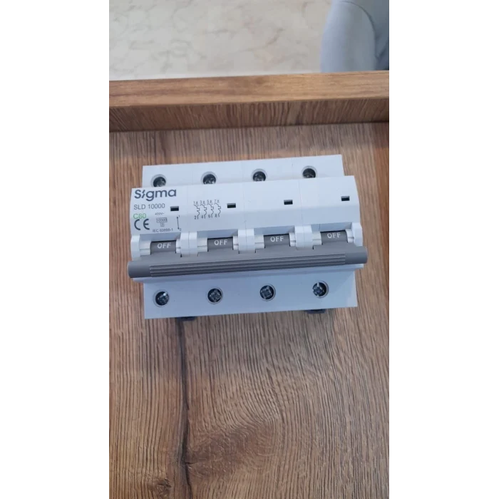 SİGMA 4X C80 10000 KA OTOMATİK SİGORTA